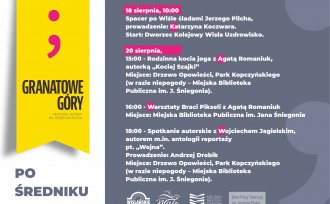 Granatowe Góry po średniku